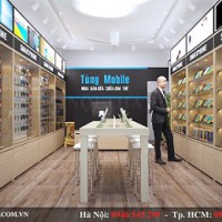 Thiết kế shop điện thoại Xitung của Anh Tùng - Hưng Yên
